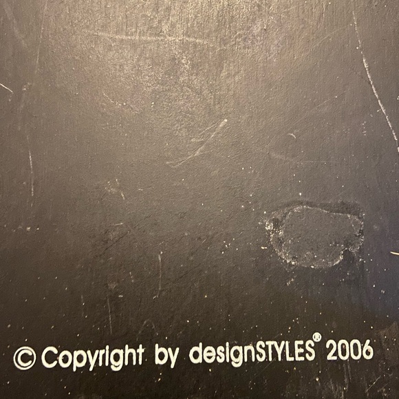 Brown Wood Retro Style Bowling Art Piece - Picture 3 of 3